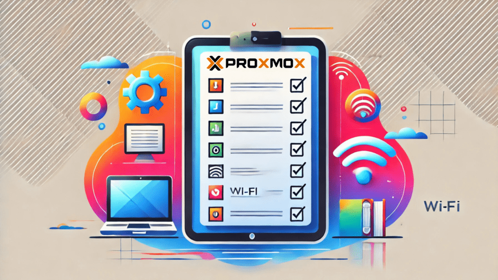 Illustration of the prerequisites: a tablet with a checklist next to a laptop