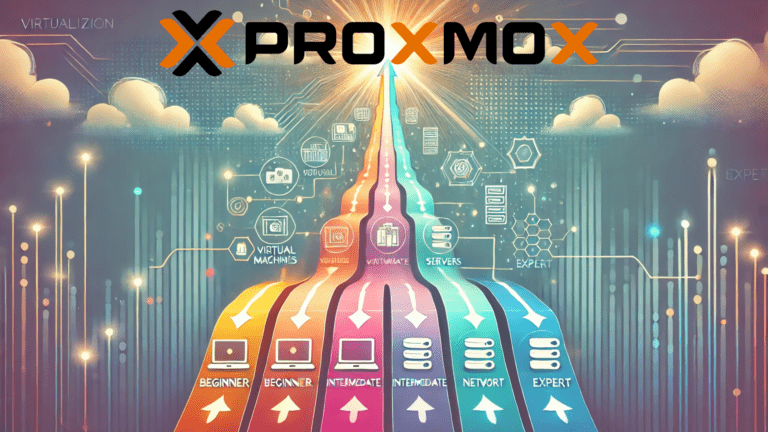 Ilustración introductoria sobre qué es Proxmox VE y la virtualización