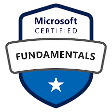 Microsoft Certified Fundamentals certification badge